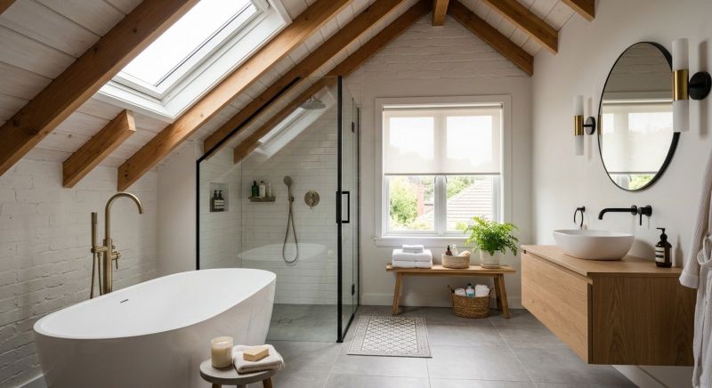 Attic Bathroom Remodeling in Washtenaw County, MI