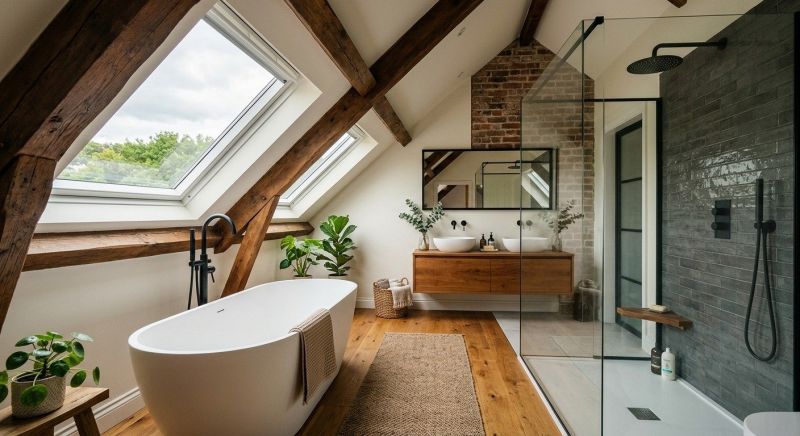 Attic Bathroom Remodeling in Washtenaw County, MI