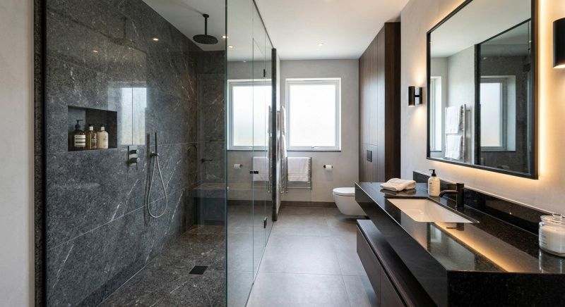Granite Shower Installation in Washtenaw County, MI