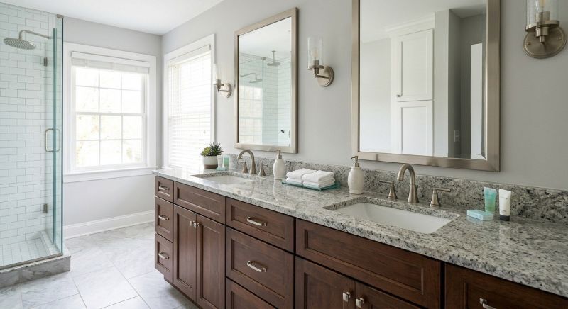 Granite Shower Installation in Washtenaw County, MI