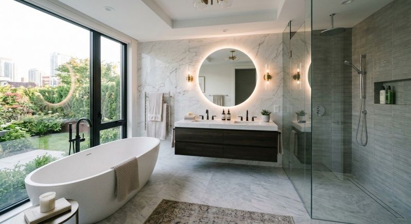 Luxury Bathroom Installation in Washtenaw County, MI