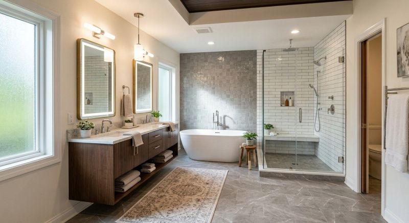 Master Bathroom Remodeling in Washtenaw County, MI