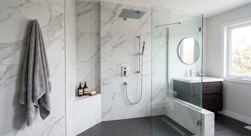 Shower Enlargement in Milford, MI