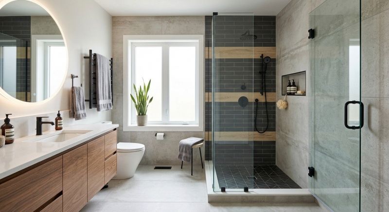 Tub To Shower Conversion in Chelsea, MI