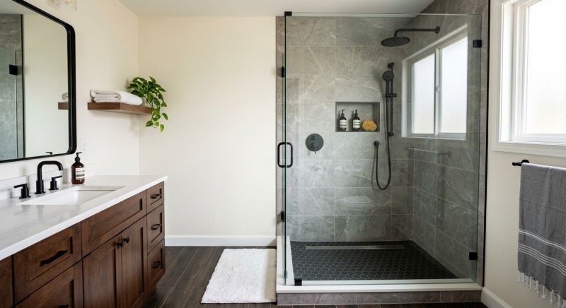 Tub To Shower Conversion in Dundee, MI